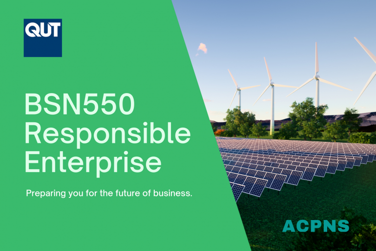 BSN550 Responsible Enterprise