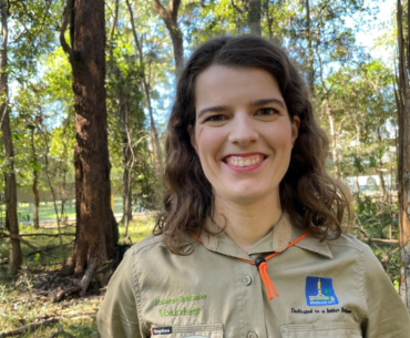 Volunteer Chloe Parker