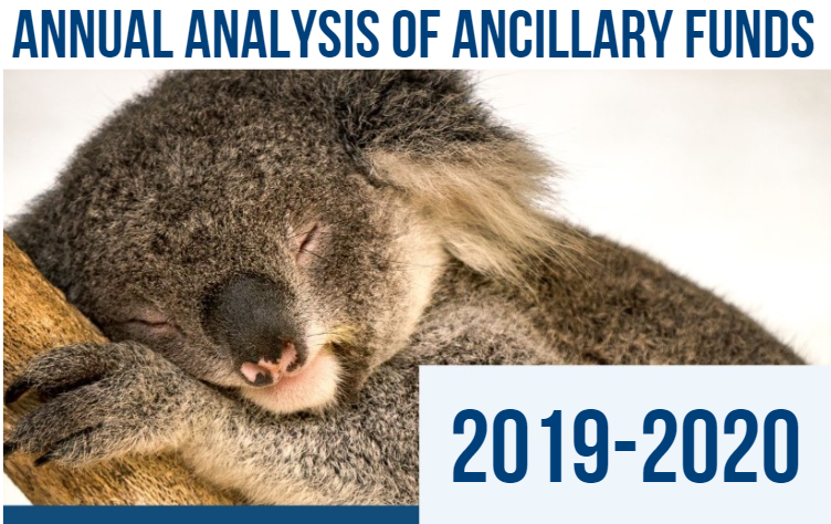 2019-2020 analysis of Ancillary Funds – What do the stats tell us?