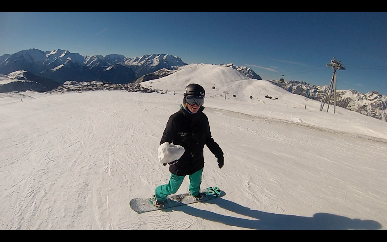 On Dublin, snowboarding in the Alps with 200 Irish students and a bunch