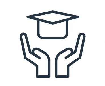 abstract scholarship icon