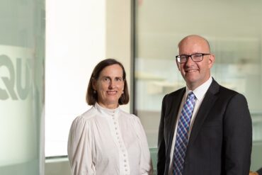 Lindy Willmott and Ben White