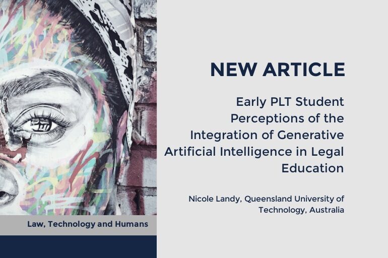 Law, Technology and Humans artwork