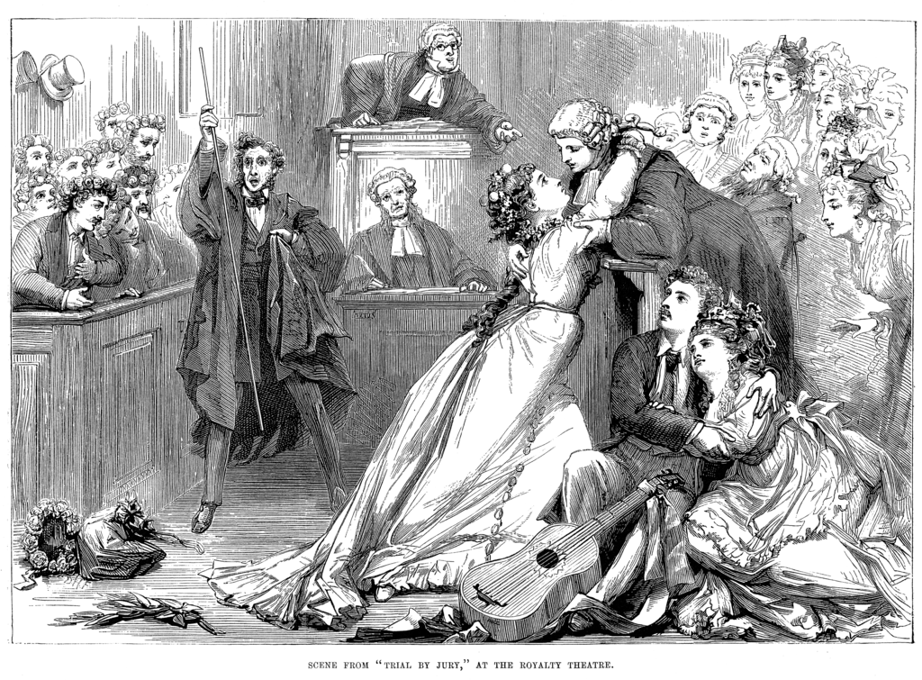 Trial by Jury by David Henry Friston (Public domain via Wikimedia Commons)
